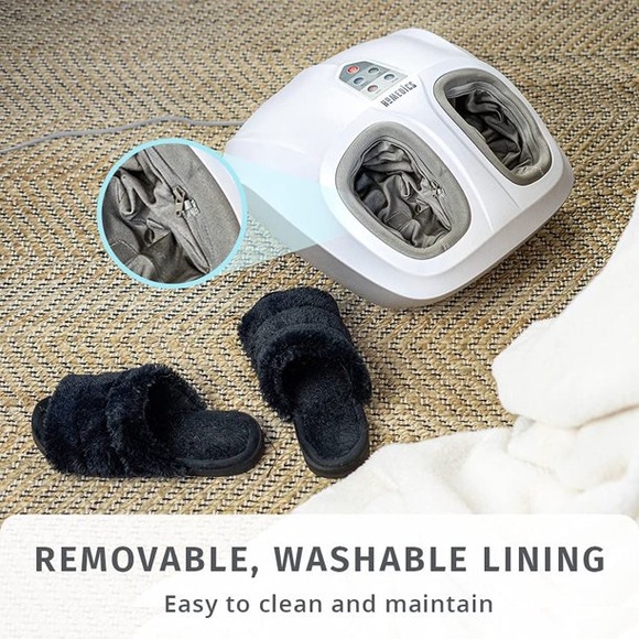 HoMedics Shiatsu Air 2.0 Foot Massager with Heat, Air Compression Massage - Picture 2 of 5